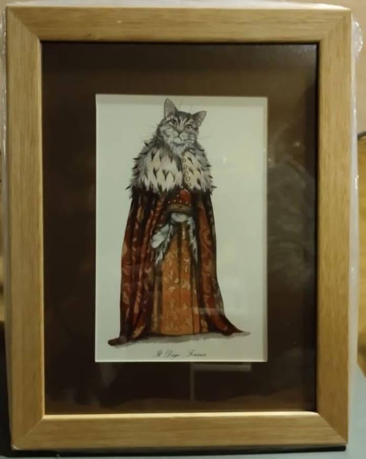 Obra enmarcada artesanal 14