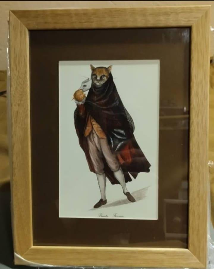 Obra enmarcada artesanal 10