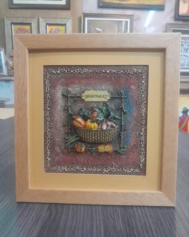 Obra enmarcada artesanal 2