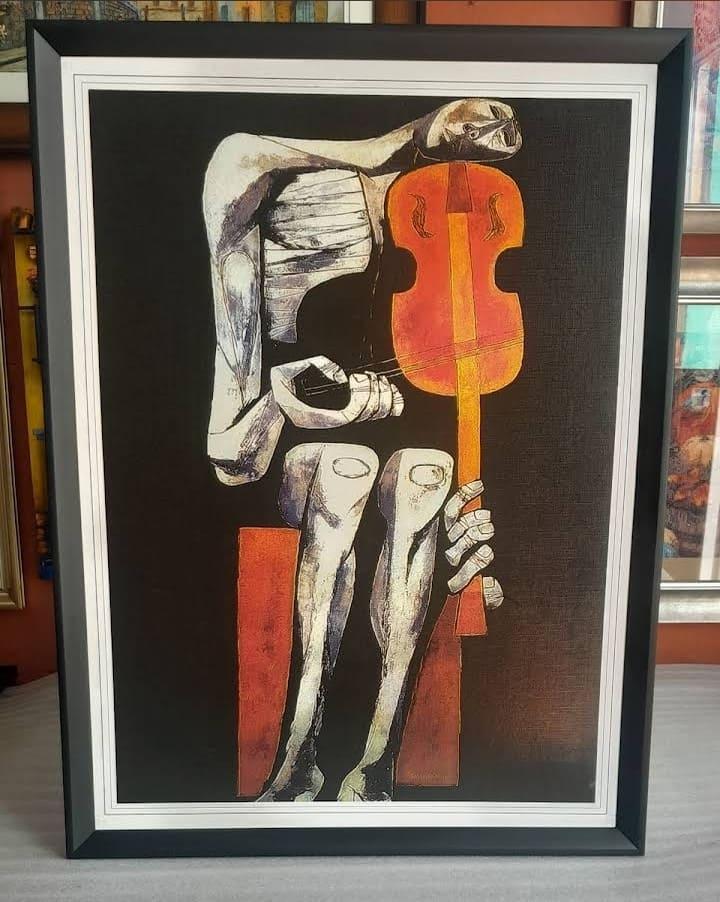 Obra enmarcada artesanal 5